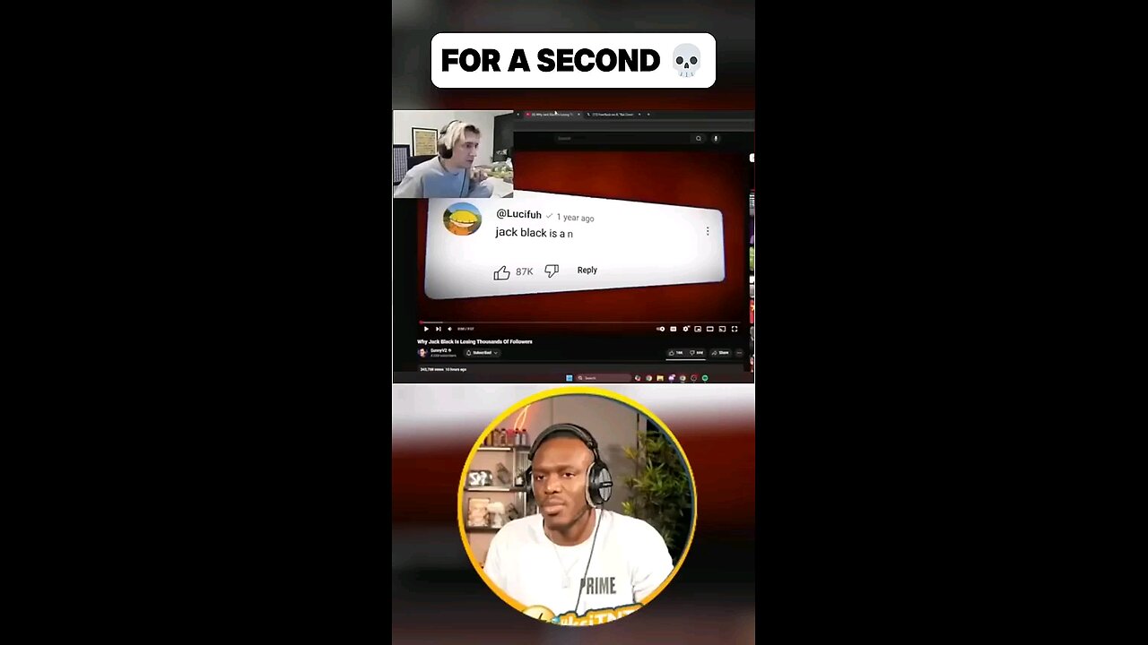 For a second there😂
