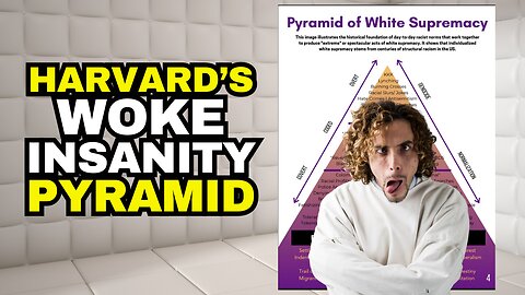 Harvard Is A WOKE MADHOUSE, Pushing Insane Pyramid Of White Supremacy Gibberish