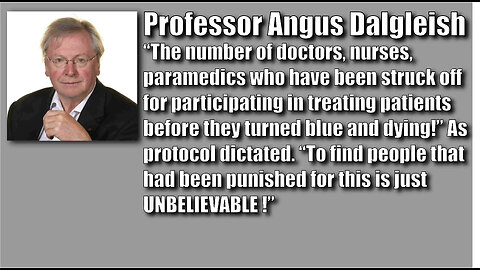 Professor Angus Dalgleish, full interview