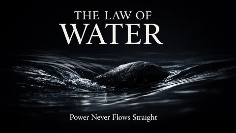 The Law of Water | A Philosophy of Flow, Control, and Freedom