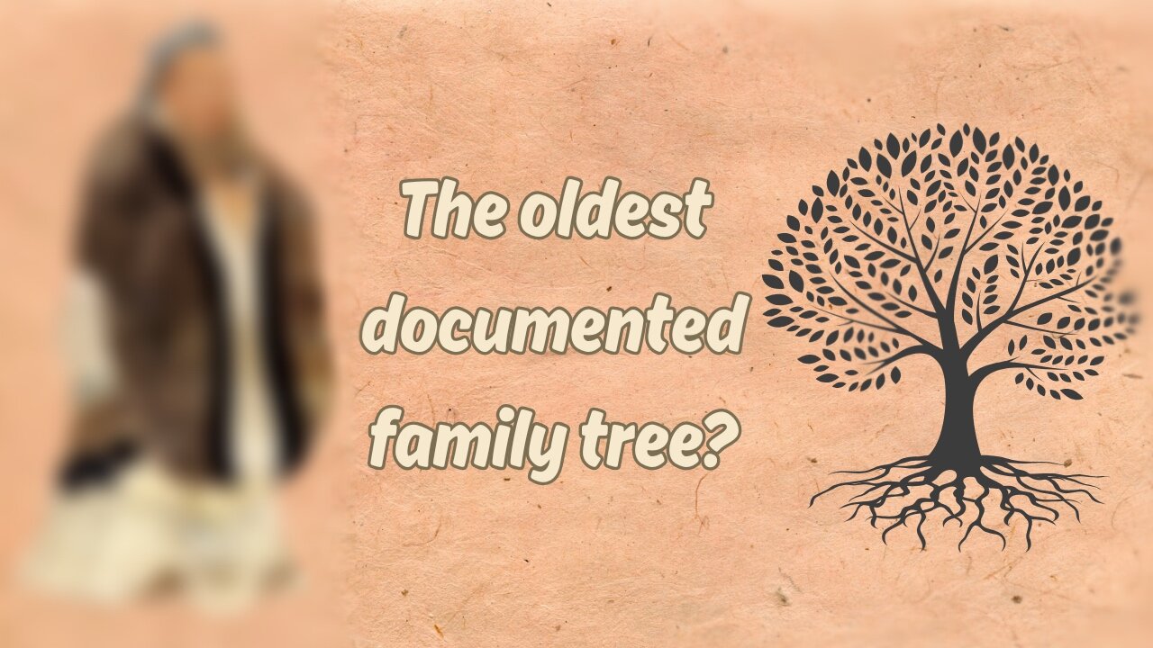 What family has the longest continuously documented lineage to an ancient ancestor?