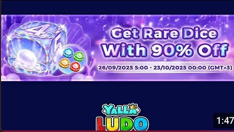 Yalla Ludo New Activety Get Rere Dise with 90% Off Season 2