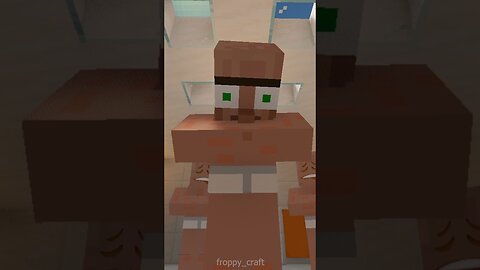 Don't Drop The Soap in Minecraft Village (Cupid villager ai cover)...