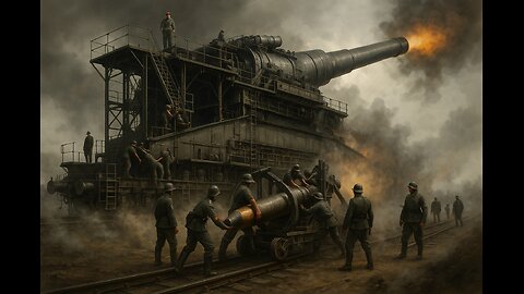 This Giant Nazi Gun Was Bigger Than a Train 🚂💥 | WW2