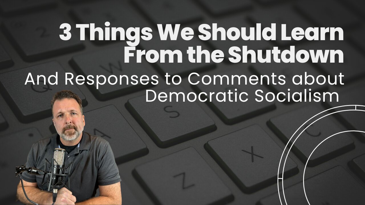 3 Things people aren't talking about and I respond to Comments Directly