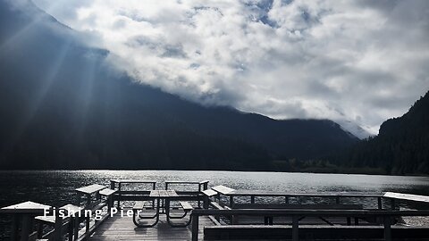 (4K UHD) HIKING HIGHLIGHTS - Fishing Pier @ Diablo Lake! | North Cascades National Park | Washington