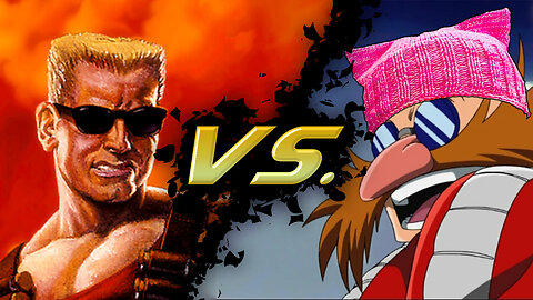 Duke Nukem Vs Feminist Eggman