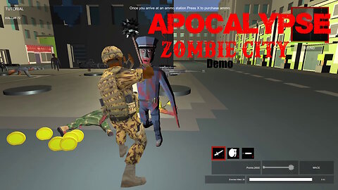 Apocalypse - Zombie City Demo first play