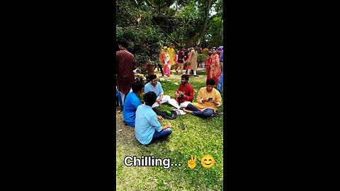 Chilling... ✌️😊