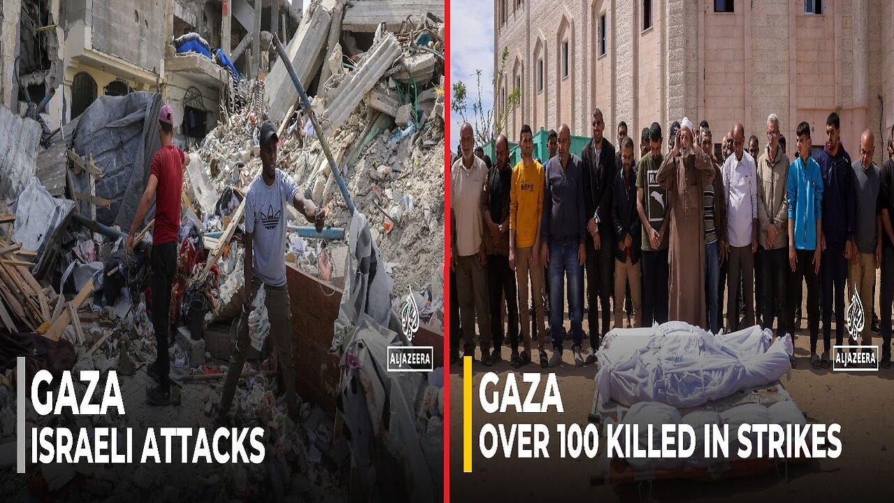 Israeli Attacks Killed Over 100 in Gaza