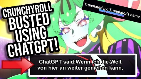 Crunchyroll BUSTED Using ChatGPT for Subtitles?! Bluesky is FURIOUS!