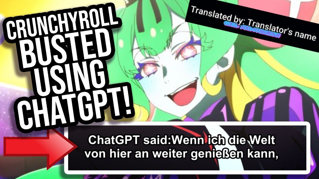 Crunchyroll BUSTED Using ChatGPT for Subtitles?! Bluesky is FURIOUS!