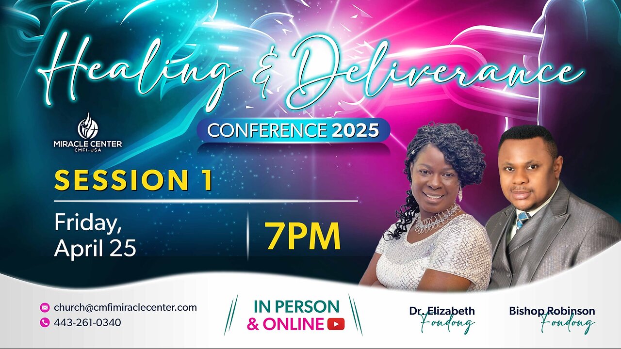 LIVE! đŸ”¥HEALING AND DELIVRANCE CONFERENCE - SESSION 1