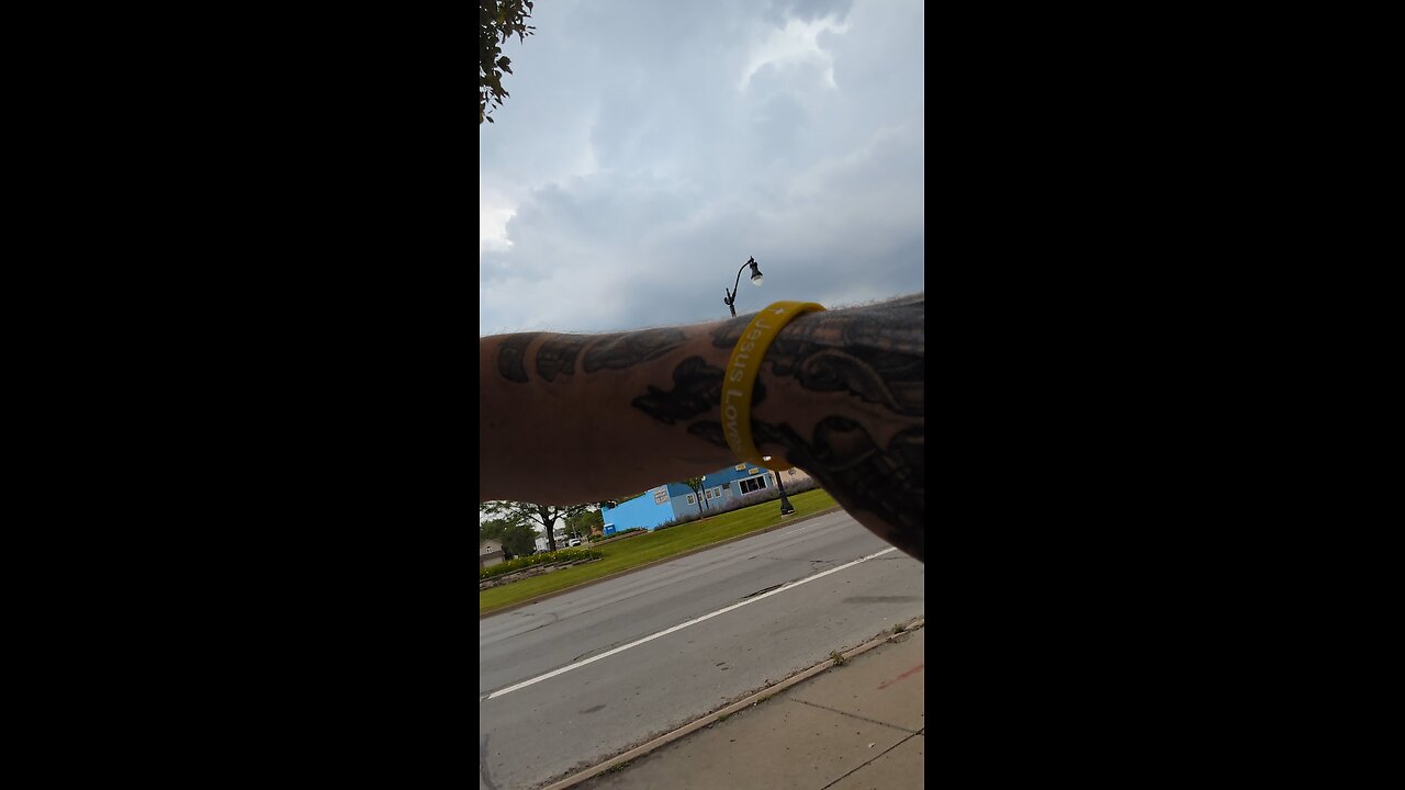 The world lives by sight, we live by faith. Jesus in our heart and on our sleeves.