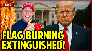🔴 Trump Sends Dems Into RAGE Over Flag Burning Executive Order
