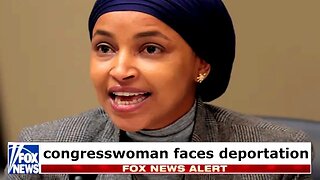 JUST NOW: Ilhan Omar is getting deported after justifying Charlie Kirk's murder. Bye.