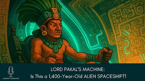 LORD PAKAL'S MACHINE: Is This a 1,400-Year-Old ALIEN SPACESHIP? | podcast-223