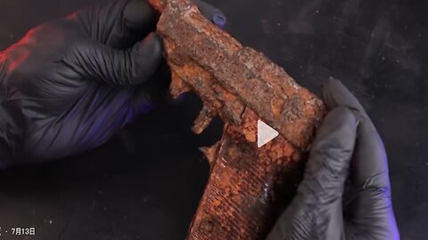 A German classic from WWII, restored by a foreign craftsman, the Walther P38 pistol