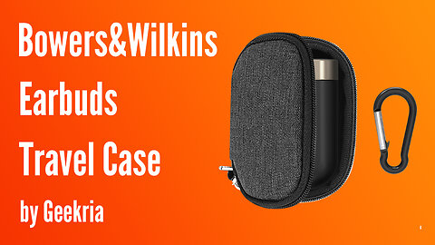 Bowers&Wilkins Ecarbuds Case | Geekria