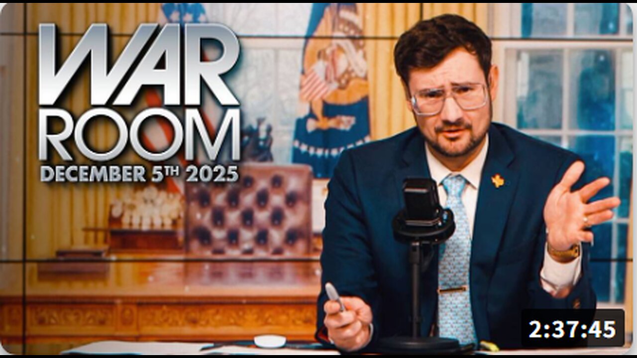 Friday War Room: The Curious Case Of DNC/RNC Pipe-Bomb Suspect, CDC Ends Hepatitis B Shot Recommendation for Babies & Dems Cling to Hegseth Boat Strike Narrative