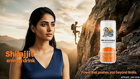 shilajit energy drink ads