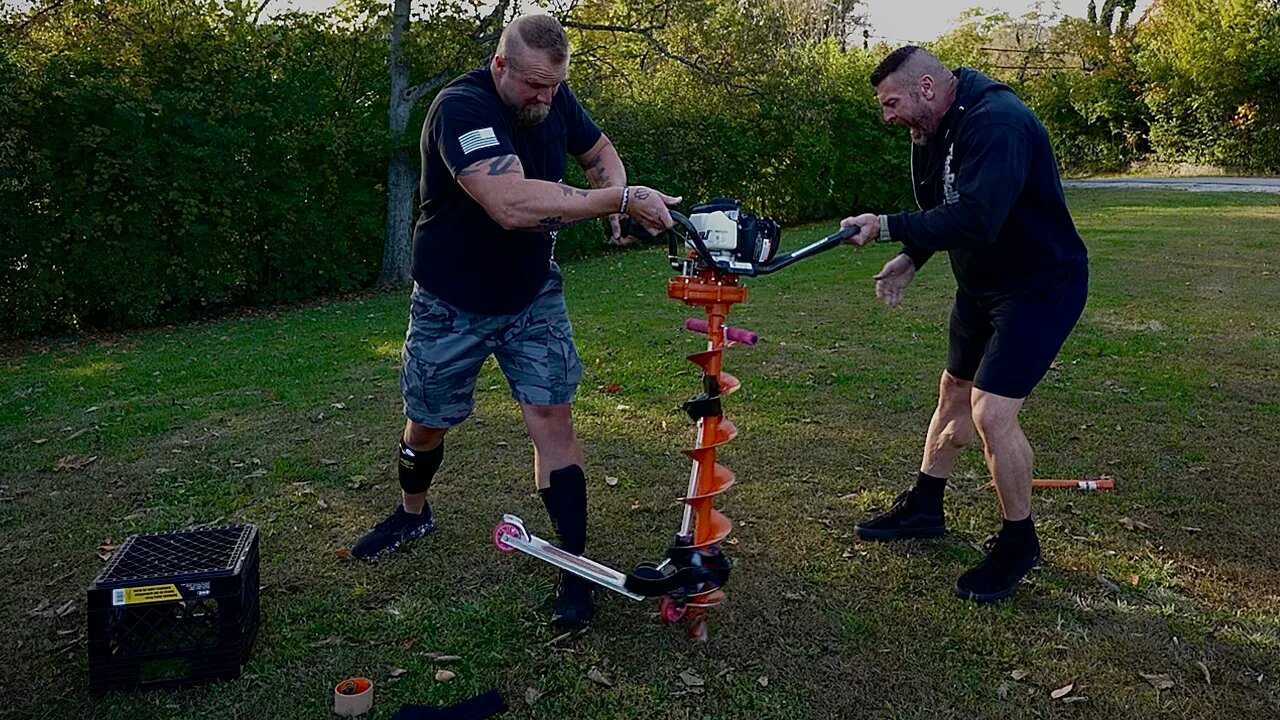 Scooter Auger Pain Test!!!