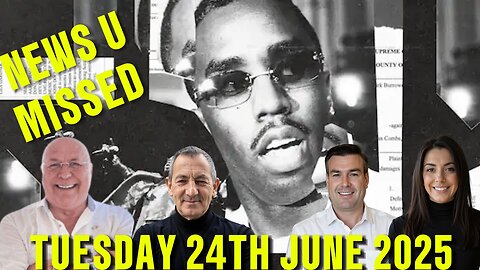 CHARLIE WARD DAILY NEWS WITH CHARLIE WARD, PAUL BROOKER & WARREN THORNTON TUESDAY 24TH JUNE 2025