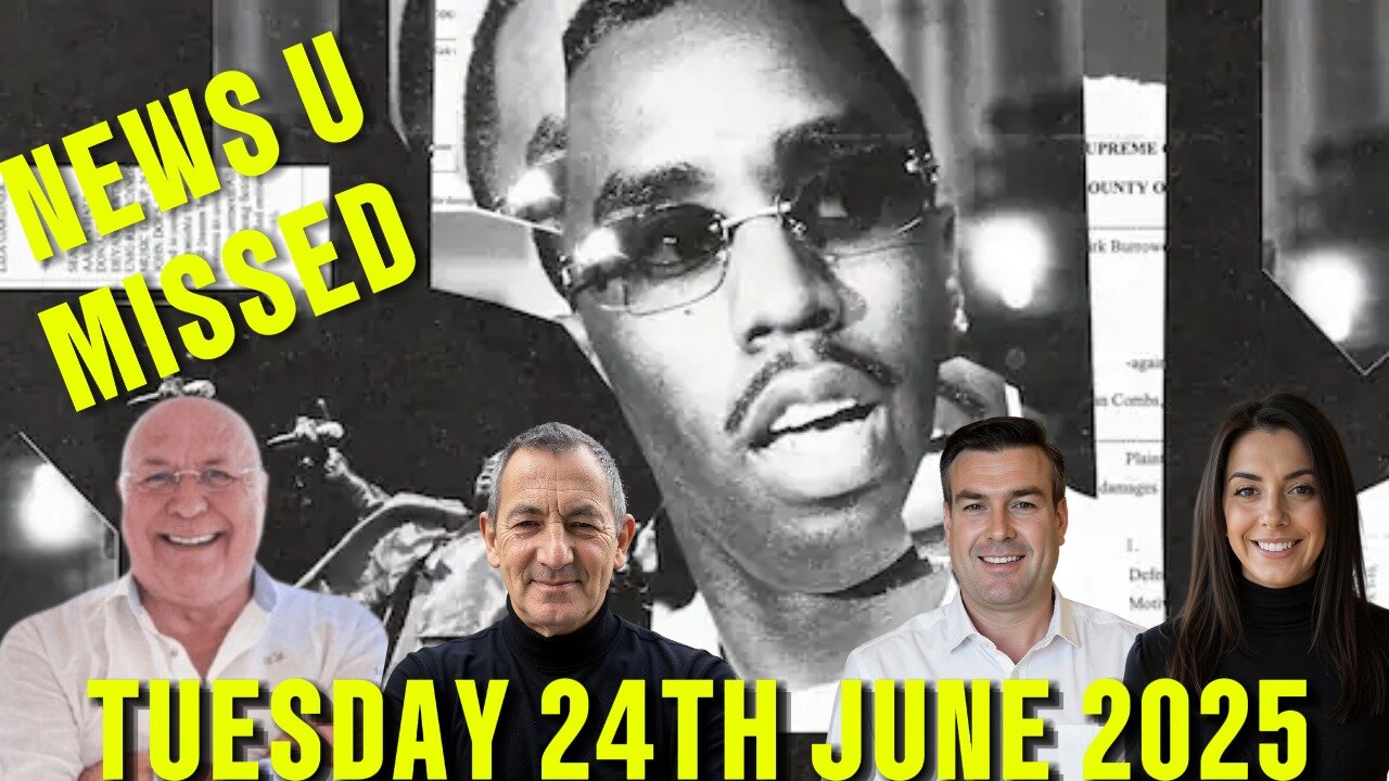 CHARLIE WARD DAILY NEWS WITH CHARLIE WARD, PAUL BROOKER & WARREN THORNTON TUESDAY 24TH JUNE 2025