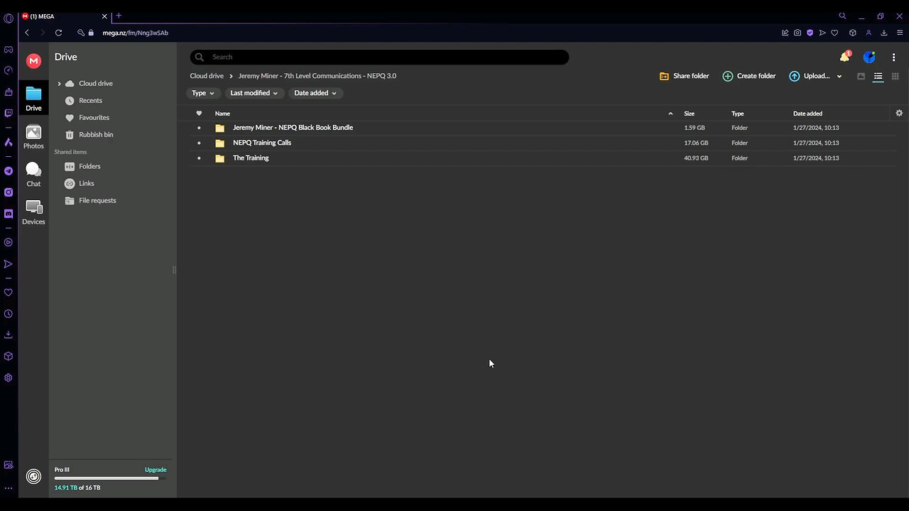 Jeremy Miner - 7th Level Communications - NEPQ 3.0 (Available At Courseslibrary.com)