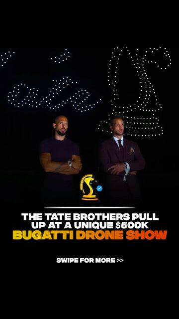 Tate Brothers Biggest Most Expensive Drone Show Latest Update !