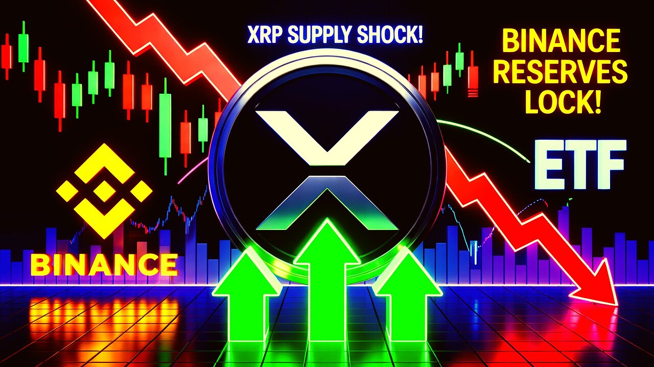 XRP SUPPLY SQUEEZE- Binance Reserves Hit Multi-Year Lows
