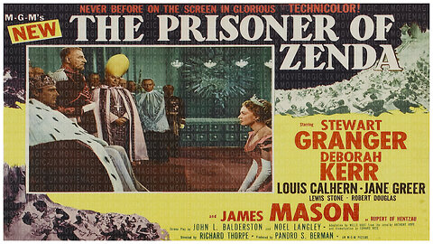 🎥 The Prisoner of Zenda - 1952 - 🎥 TRAILER & FULL MOVIE