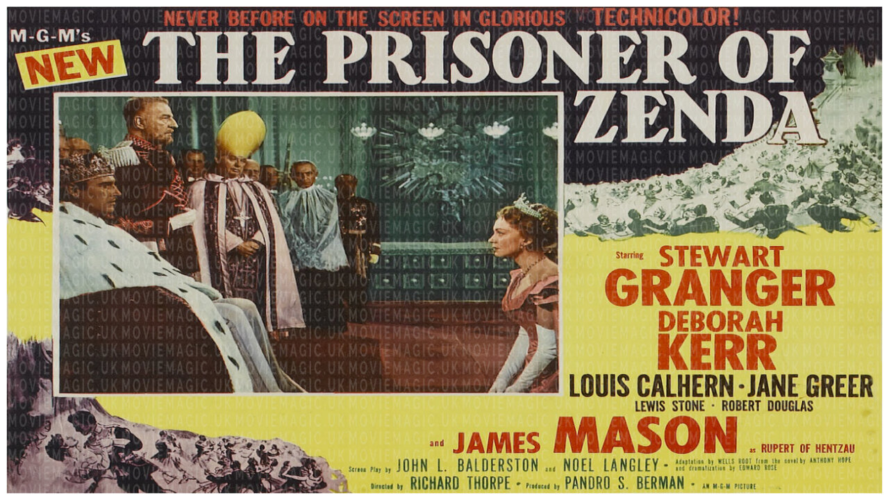 🎥 The Prisoner of Zenda - 1952 - 🎥 TRAILER & FULL MOVIE LINK