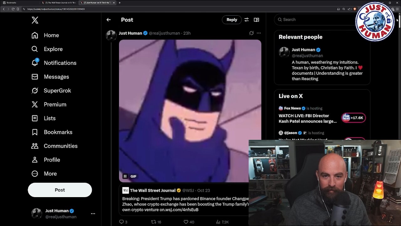 Just Human #350: Bolton Travel, Brennan Referred, Comey Opposes, New Trump Pardons, And More