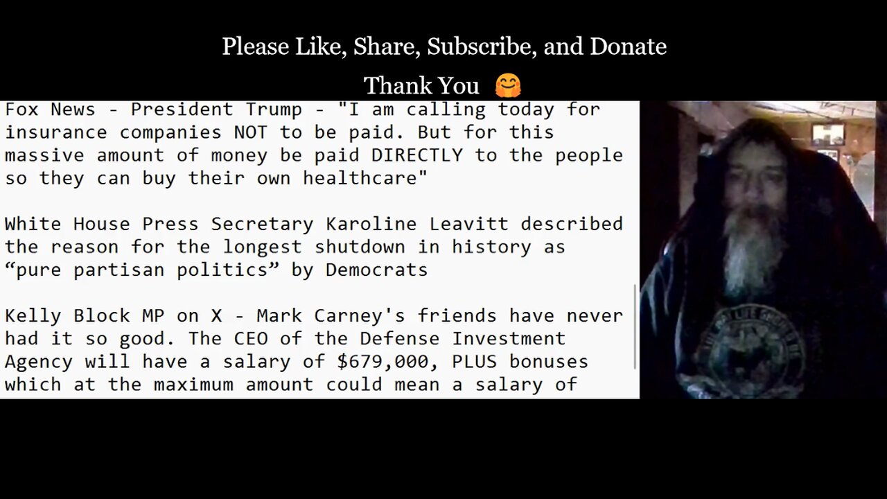 Trump orders Insurance money given to consumers, Shutdown nears end, High salaries in Canada