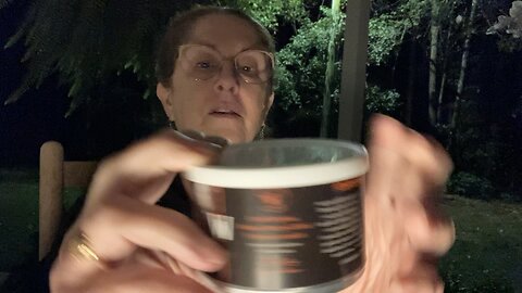 Cool evening smoke on the porch