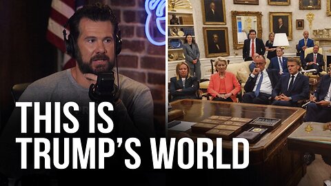 Europe Kisses Trump's Ring While the Media Roots for WAR
