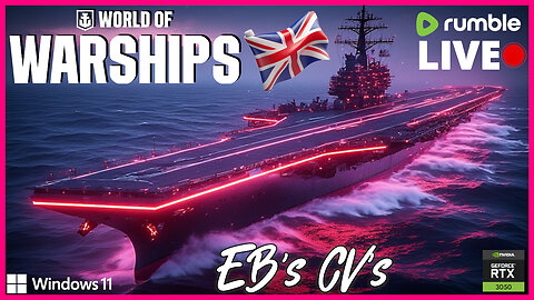EB in a CV LIVE - World Of Warships
