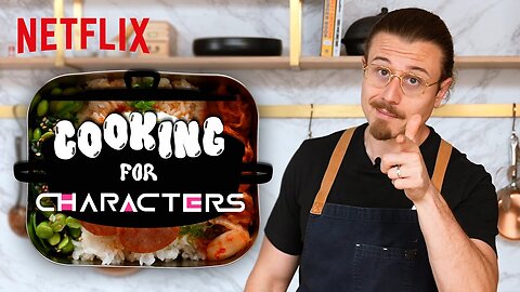 Josh Weissman Makes Red Light Green Light Bibimbap for Gi-hun | Squid Game | Netflix