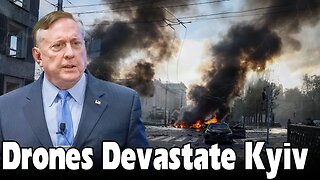Macgregor: Peace Talks Fail as Russian Drone Strikes Ravage Kyiv
