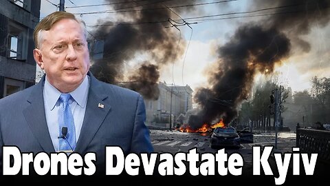 Macgregor: Peace Talks Fail as Russian Drone Strikes Ravage Kyiv