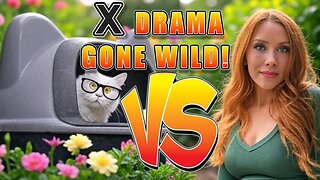 The Redheaded Libertarian (Josie Glabach) VS Catturd (Phillip Buchanan) Drama Explained