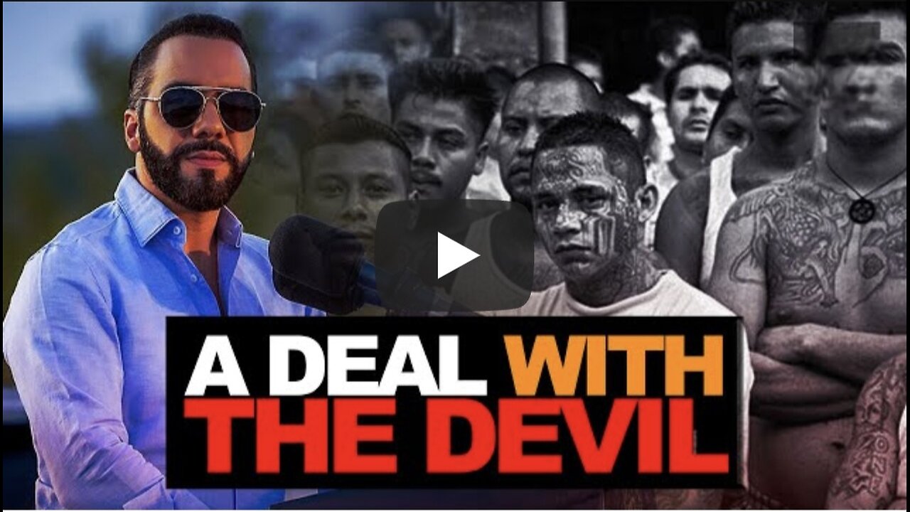 Bukele's secret deal with the devil exposed