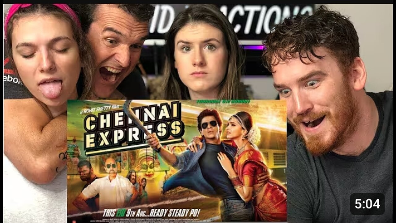 Chennai Express Trailer REACTION | Deepika Padukone, Shahrukh Khan