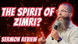 Alexander Pagani The Spirit of Zimri Sermon Review