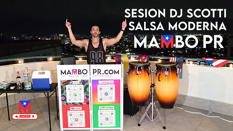 🔥 Sesión DJ Scotti MAMBO PR - Salsa Moderna desde San Juan, Puerto Rico - 4K 🌆