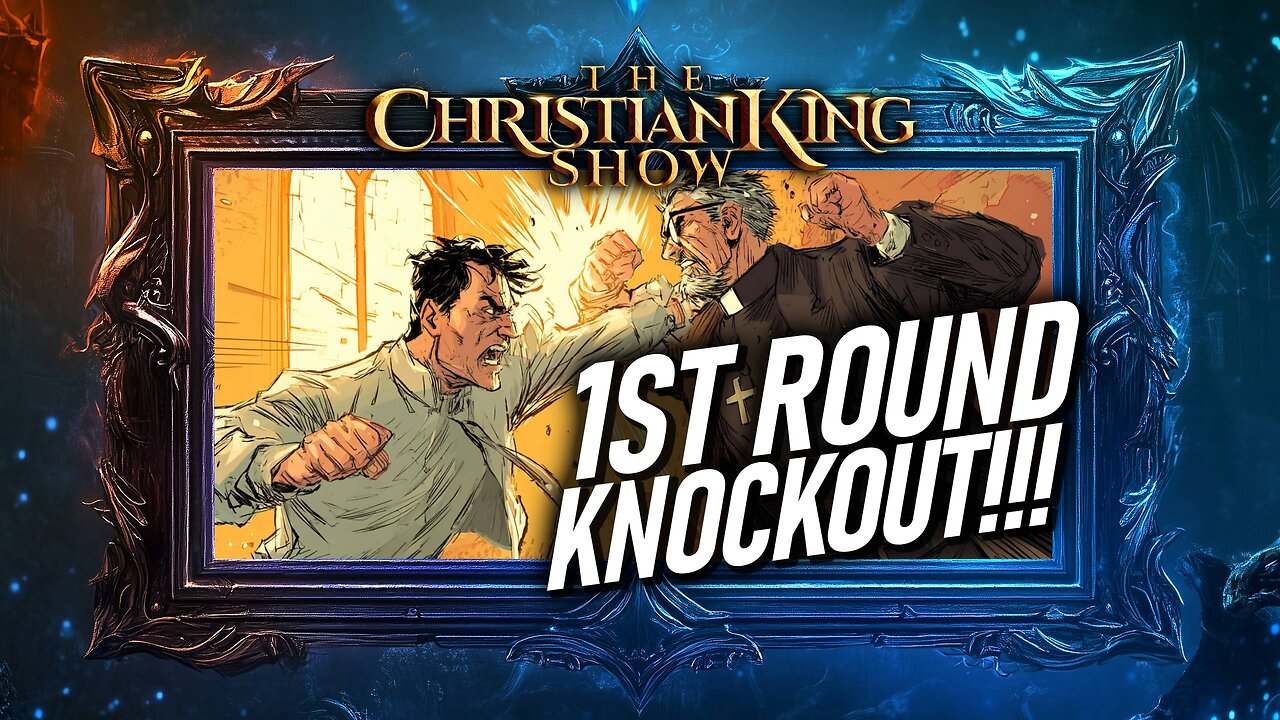 Catholic Gets Knocked Out Again (One Punch KO) 🥊💥