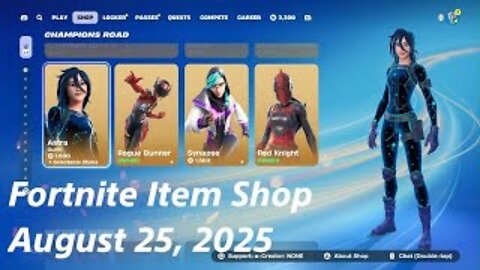 Fortnite Item Shop|August 25, 2025