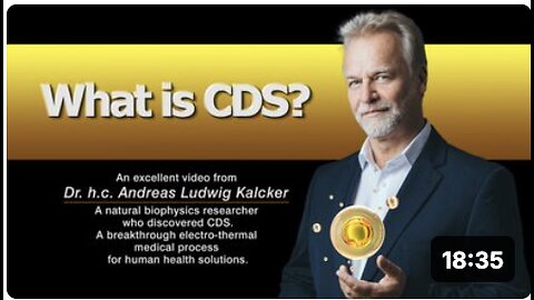 Andreas Kalcker: An innovative electro-thermal medical process for health solutions.