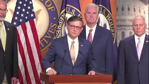 Speaker Johnson on Trump’s Poo Dumping Video: ‘He Is Not Calling for the Murder of His Political Opponents’